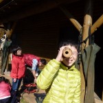 里山体験第三回：シイタケのほだ木作り
